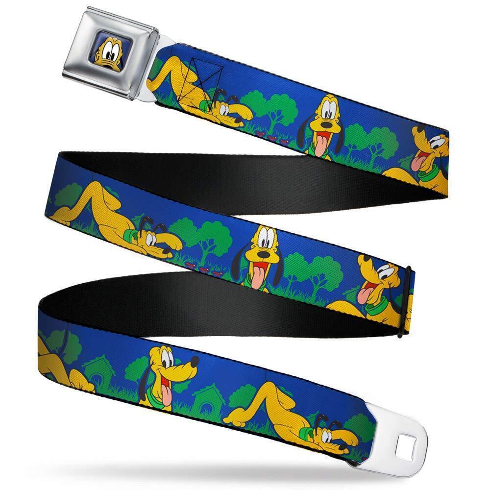 9672 Standard Seatbelt Belt Pluto XL, Multicolor, 1.5" Wide-Fits Pant Size